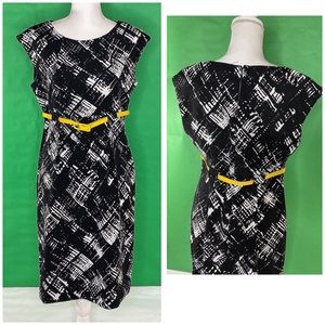 Black and white dress